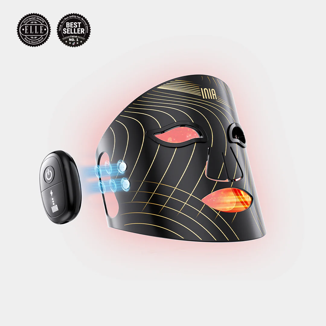 INIA GLOW Red Light Therapy Mask