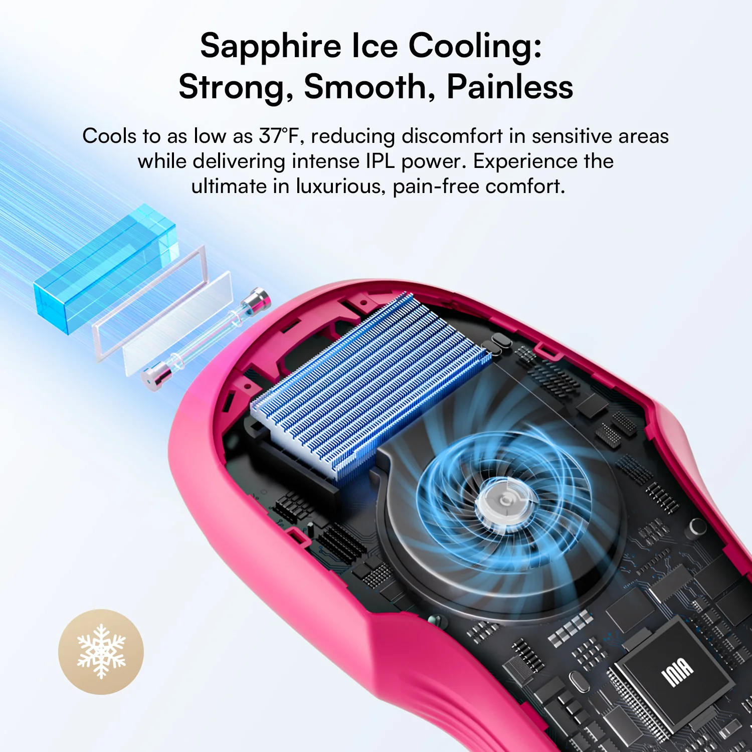 INIA HAUTE Pro IPL Hair Removal Device - Image 3