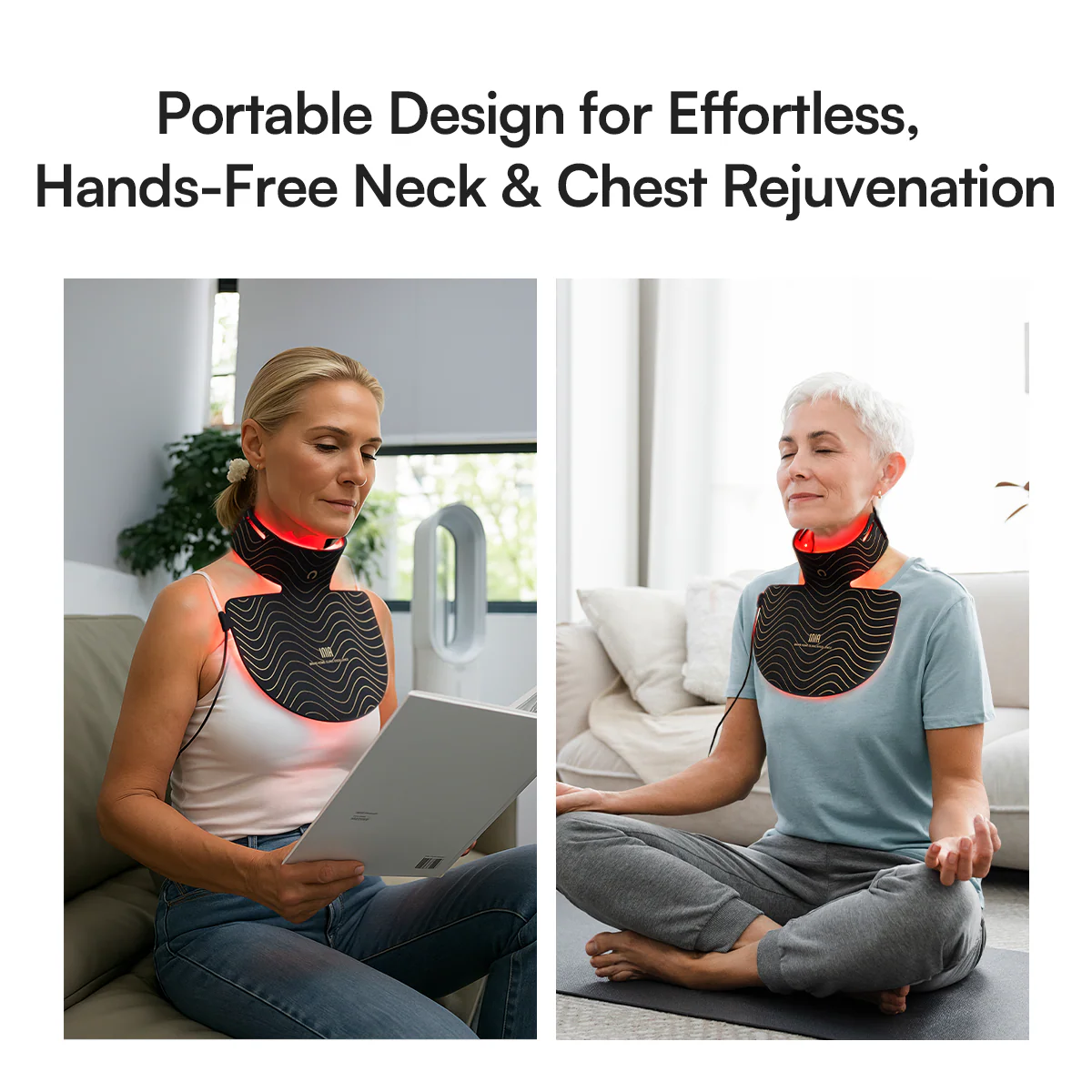 INIA GLOW Neck & Chest Red Light Therapy - Image 6