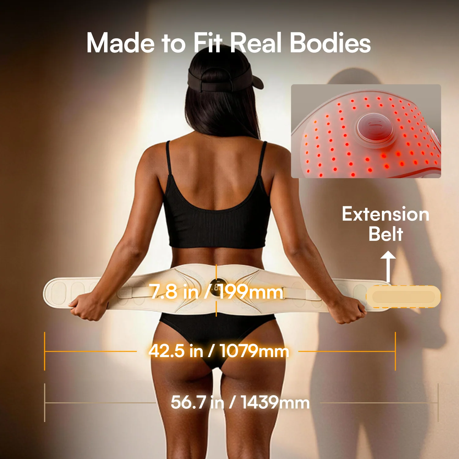 INIA PULSE Red Light EMS Core Belt - Image 10