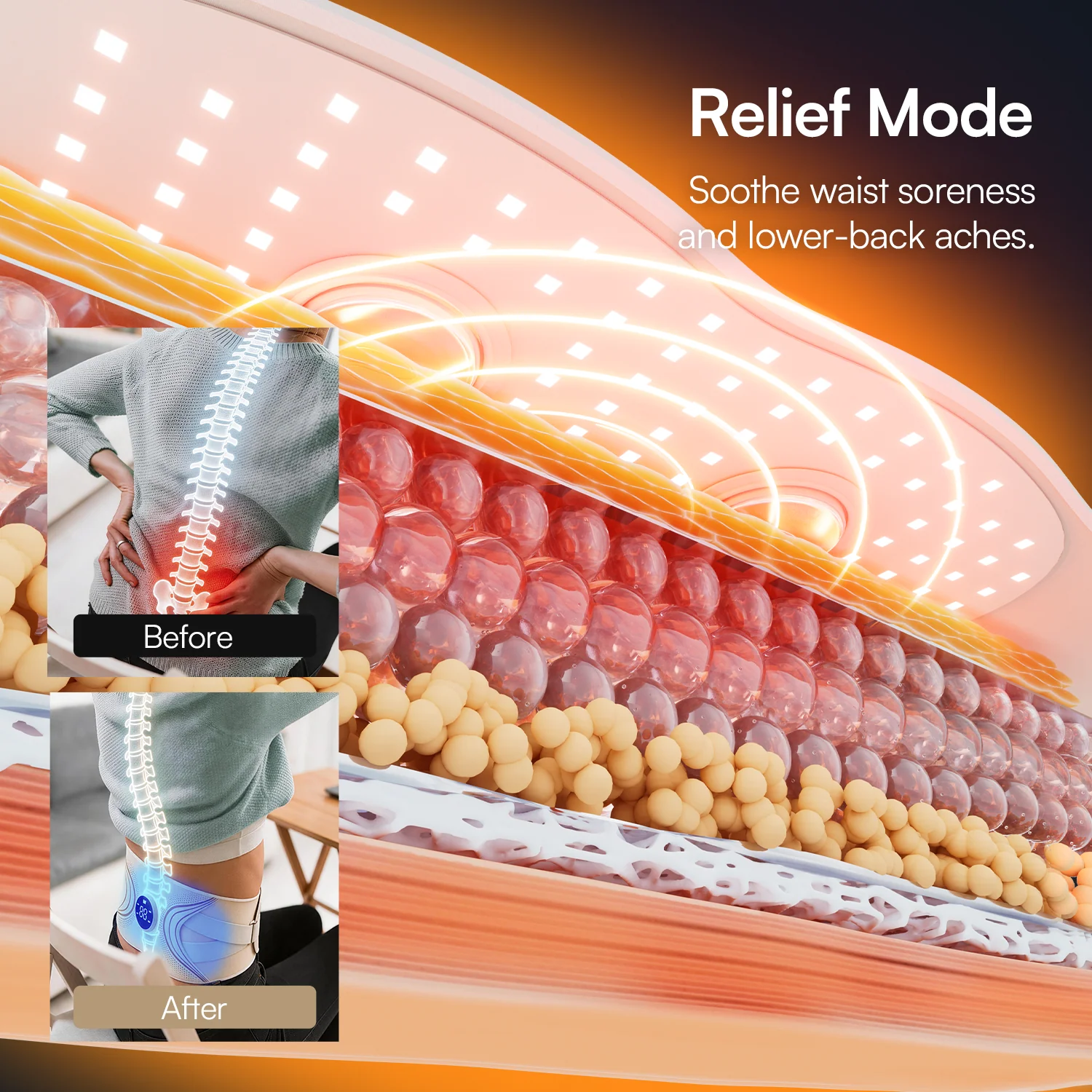INIA PULSE Red Light EMS Core Belt - Image 7